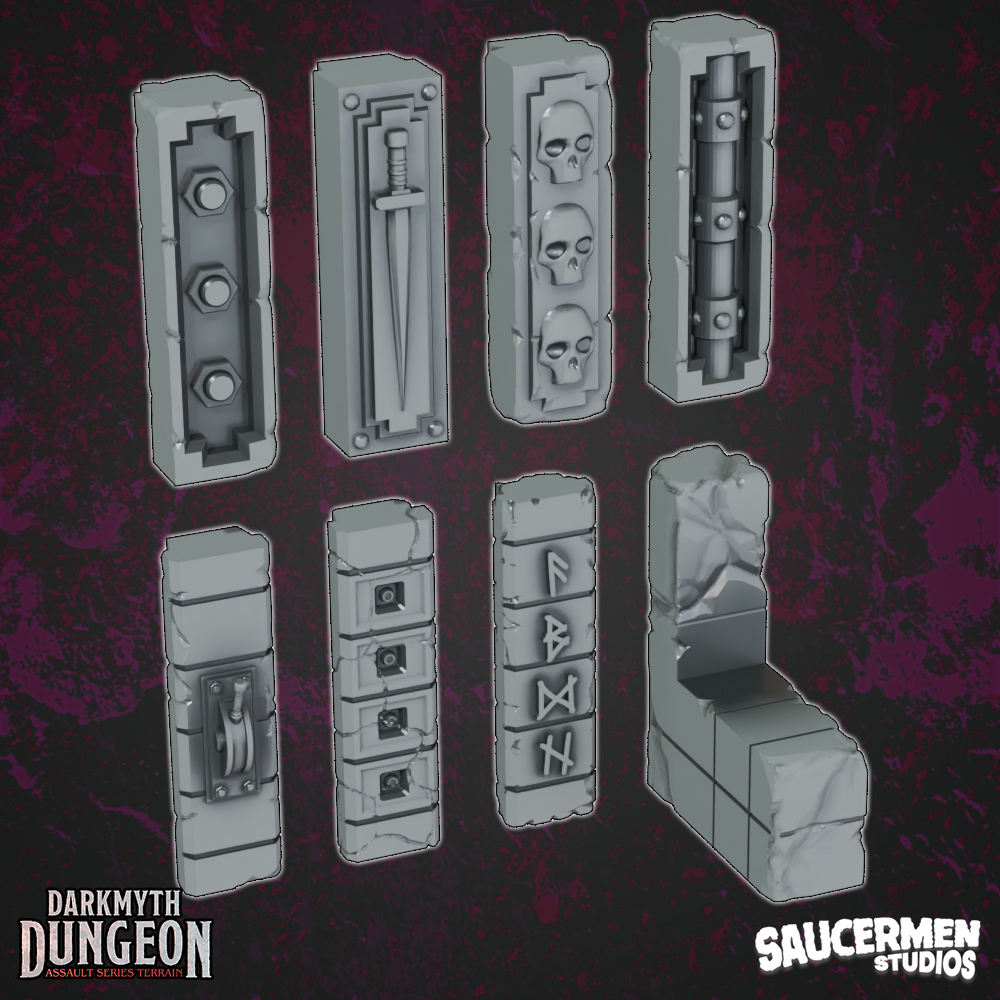 DarkMyth Dungeon - Junction Insert - Pack One